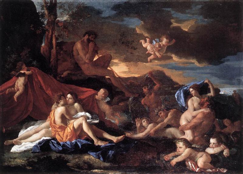 Nicolas Poussin Acis and Galatea oil painting picture